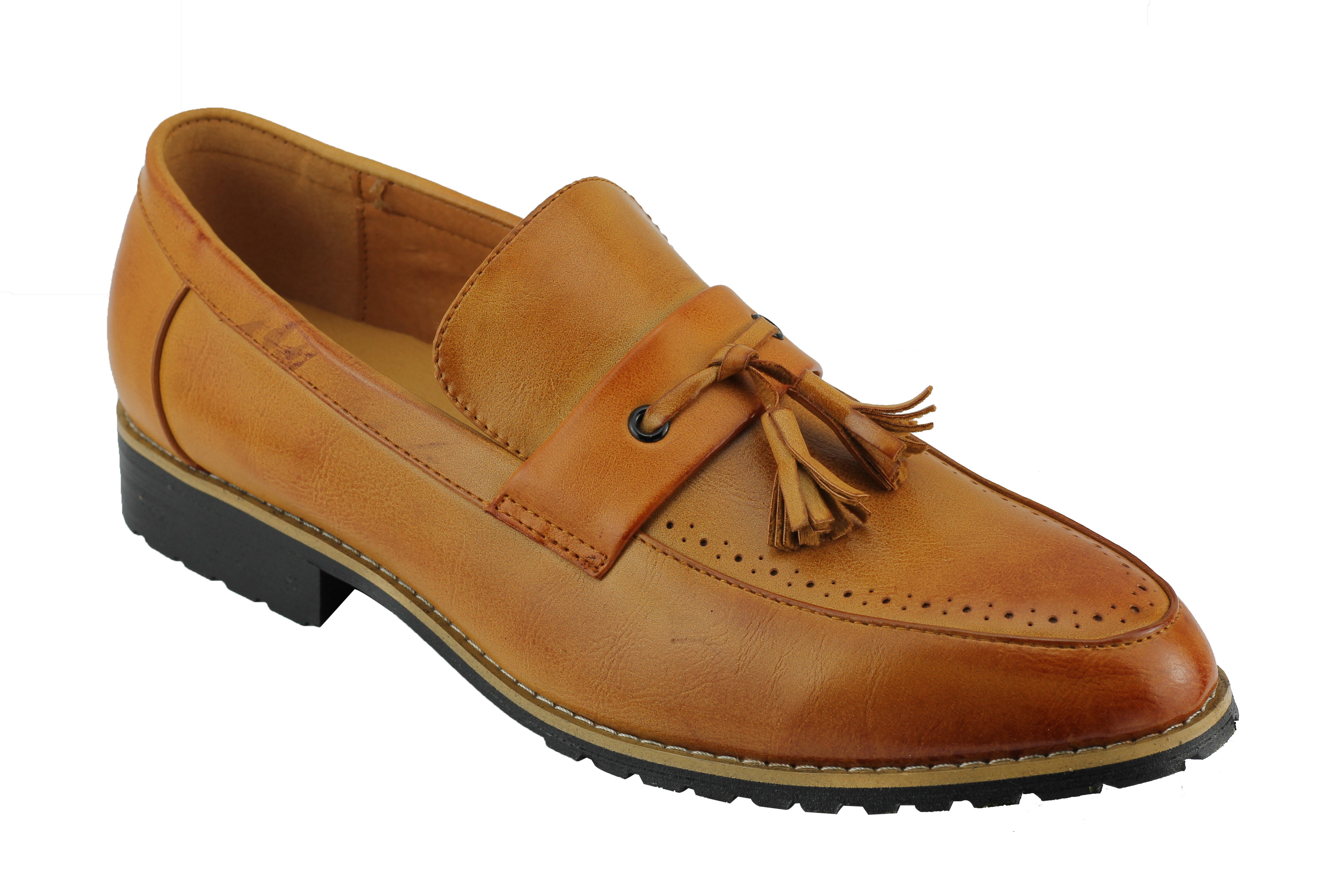 mens tassel slip on shoes